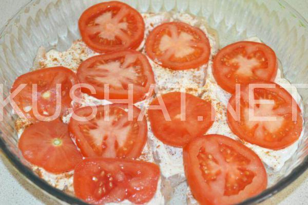 6_куриная грудка с помидорами и сыром в духовке