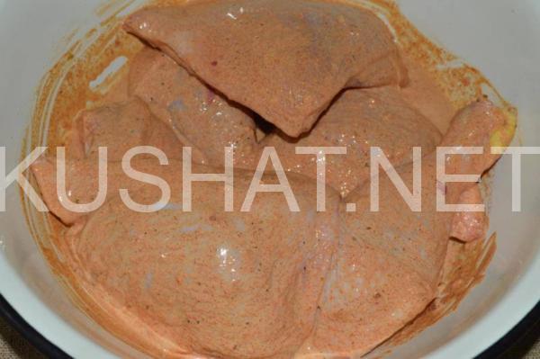 6_куриные ножки в сметане в духовке