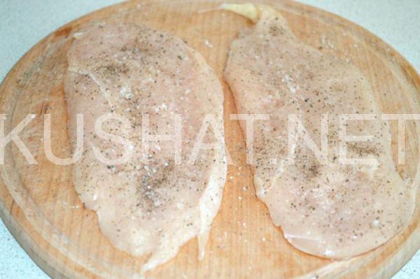 куриный рулет с сыром и шпинатом 6_куриный рулет с сыром и шпинатом