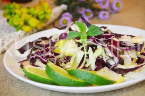 6_салат из капусты с грушей