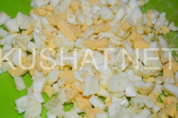 салат из пекинской капусты с колбасой и горошком 6_салат из пекинской капусты с колбасой и горошком