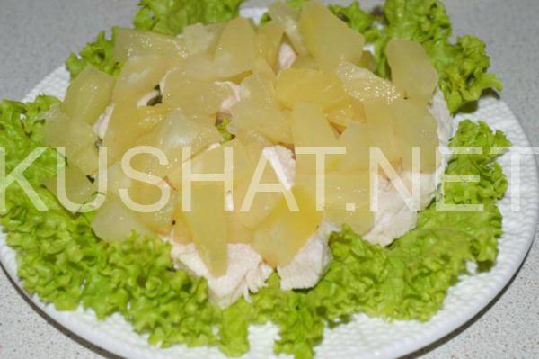 6_салат с курицей и ананасами