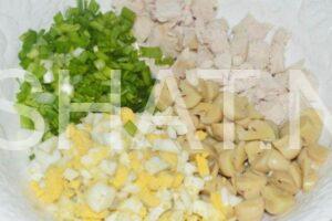 6_салат с маринованными шампиньонами и курицей
