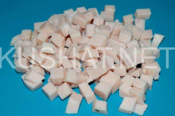 6_салат с ветчиной, кукурузой и огурцом