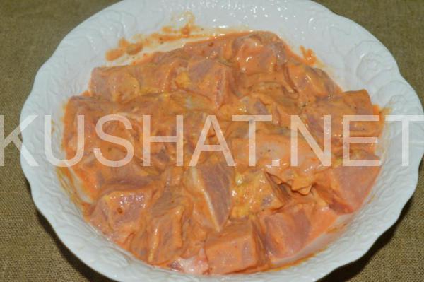 шашлык в духовке из свинины на шпажках 6_шашлык в духовке из свинины на шпажках