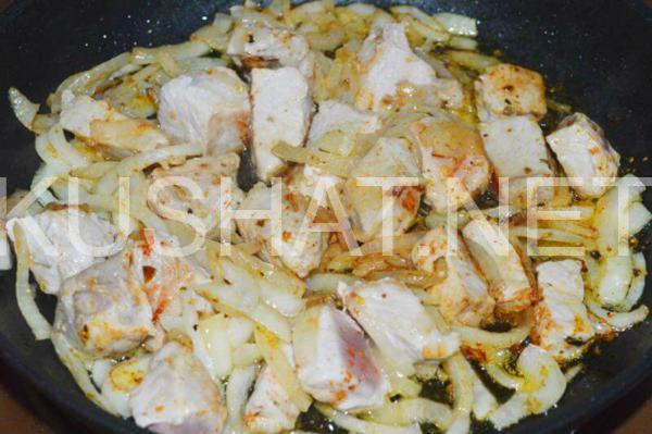 свинина с грибами в сметанном соусе 6_свинина с грибами в сметанном соусе