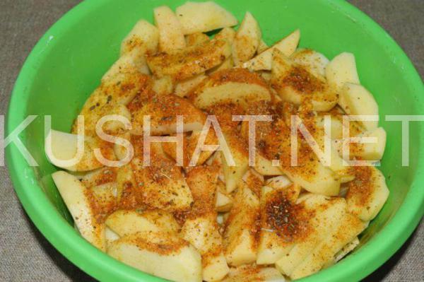 6_свиные ребрышки с картошкой в духовке