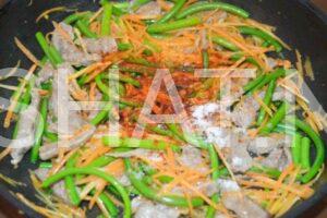 7_чесночные стрелки с мясом