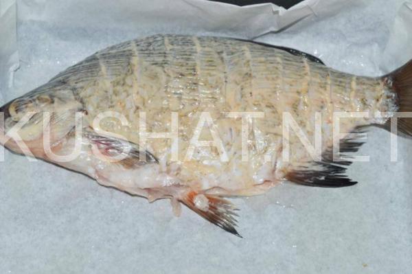 7_лещ, запеченный в духовке в майонезе с лимоном