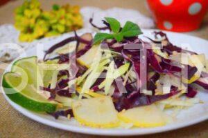 7_салат из капусты с грушей