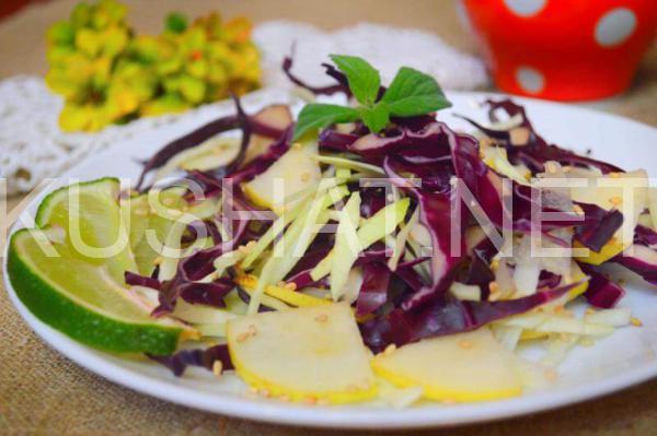 7_салат из капусты с грушей