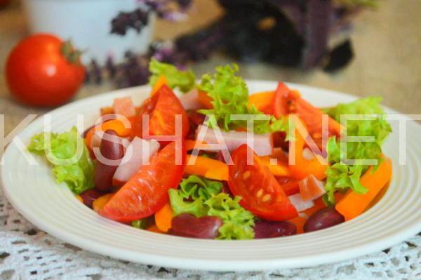 салат с фасолью и ветчиной 7_салат с фасолью и ветчиной