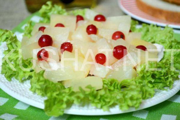 7_салат с курицей и ананасами