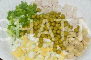 7_салат с маринованными шампиньонами и курицей