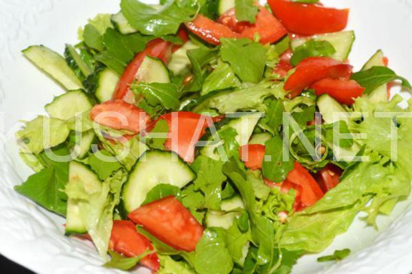 салат с рукколой, курицей и помидорами 7_салат с рукколой, курицей и помидорами