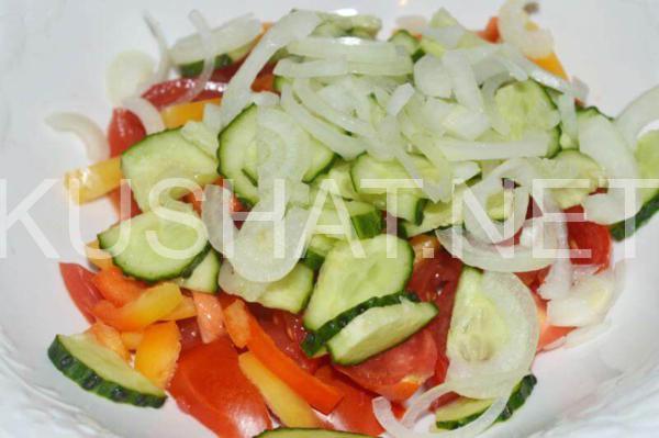 7_салат с сыром косичкой и помидорами