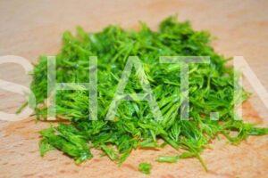 7_салат с ветчиной, горошком и зеленым луком