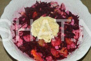 7_салат со свеклой, курицей и апельсинами