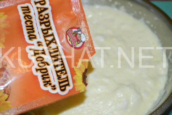 8_бисквитный торт с персиками