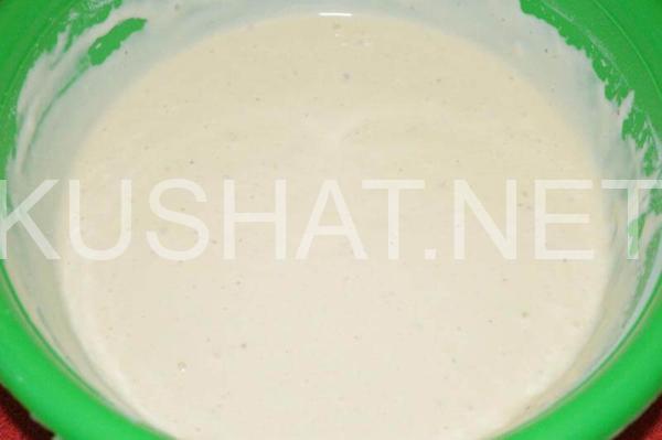 8_быстрый заливной пирог с зеленым луком и яйцом