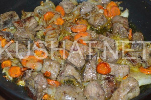 говяжья печень тушеная в сметане 8_говяжья печень тушеная в сметане