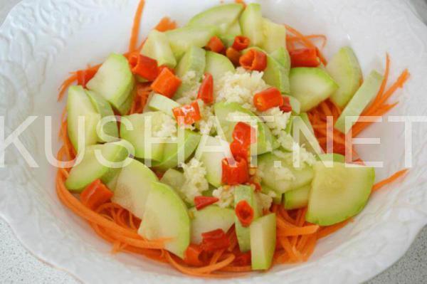 8_кабачки по-корейски быстрого приготовления