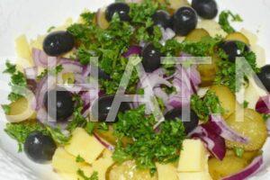 8_картофельный салат с солеными огурцами