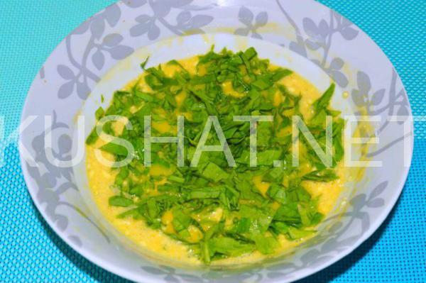 8_омлет со шпинатом и сыром