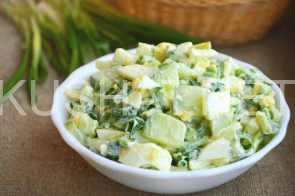 8_салат из черемши с яйцом и огурцом