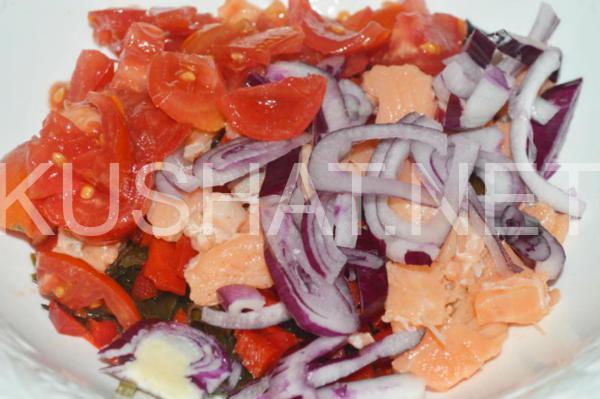 8_салат из морской капусты и семги