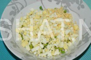 8_салат из стручковой фасоли с яйцом и сыром