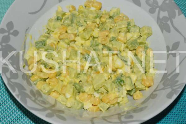 салат из зеленой редьки с кукурузой 8_салат из зеленой редьки с кукурузой