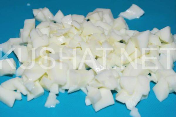 8_салат с копченой рыбой, помидорами и сыром