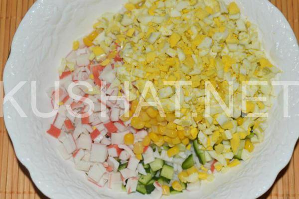 8_салат с крабовыми палочками и рисом