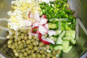 8_салат с редисом, картофелем и горошком