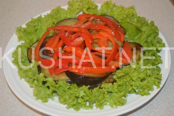 8_теплый салат с баклажанами и перцем