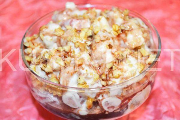 9_фруктовый салат с бананом, апельсином и ананасами