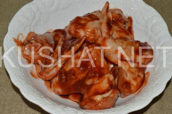 9_куриные крылышки в соевом соусе и кетчупе