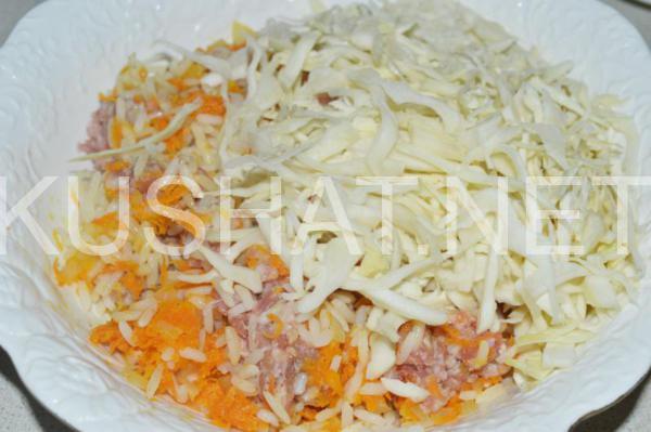 ленивые голубцы с фаршем и рисом в духовке 9_ленивые голубцы с фаршем и рисом в духовке