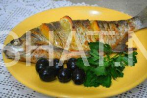 9_лещ, запеченный в духовке в майонезе с лимоном