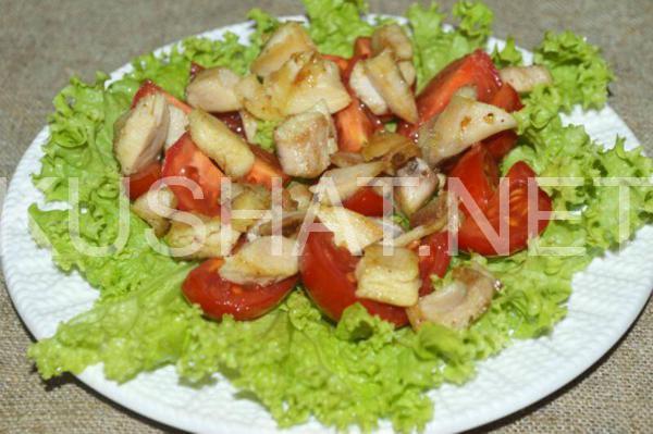 9_салат Цезарь с курицей и сухариками