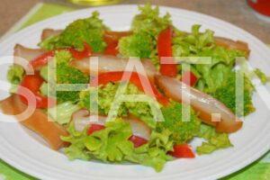 9_салат из брокколи с копченым кальмаром
