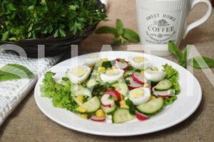 9_салат из редиса с огурцом и яйцами