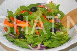 9_салат с помидорами, маслинами и перцем