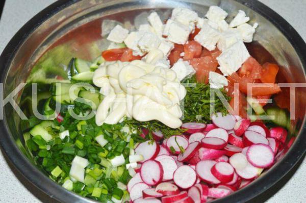 салат с редисом, огурцом, помидорами и брынзой 9_салат с редисом, огурцом, помидорами и брынзой