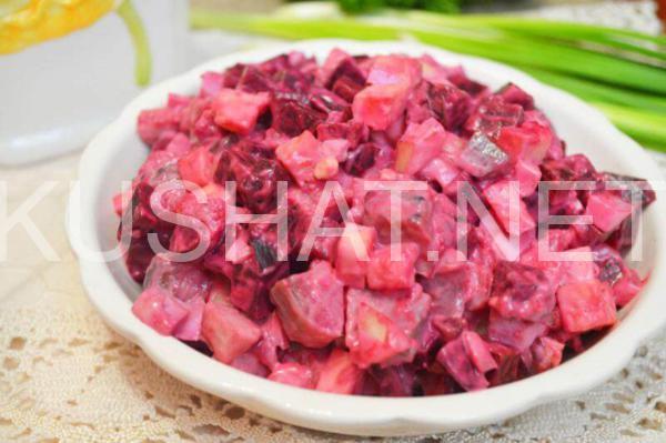 9_салат со свеклой, сельдью и сыром