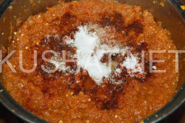 9_самая вкусная баклажанная икра на зиму