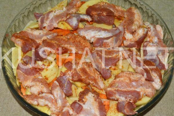 9_свинина с картошкой в духовке