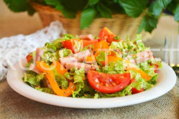 11_салат из пекинской капусты с ветчиной