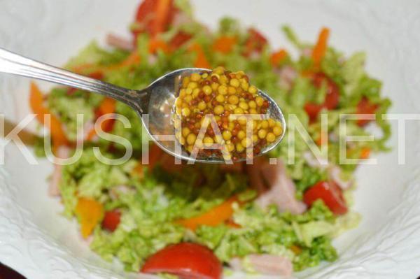 9_салат из пекинской капусты с ветчиной